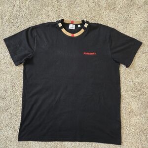 Burberry Jayson Nova Neckline T-Shirt Size Large
